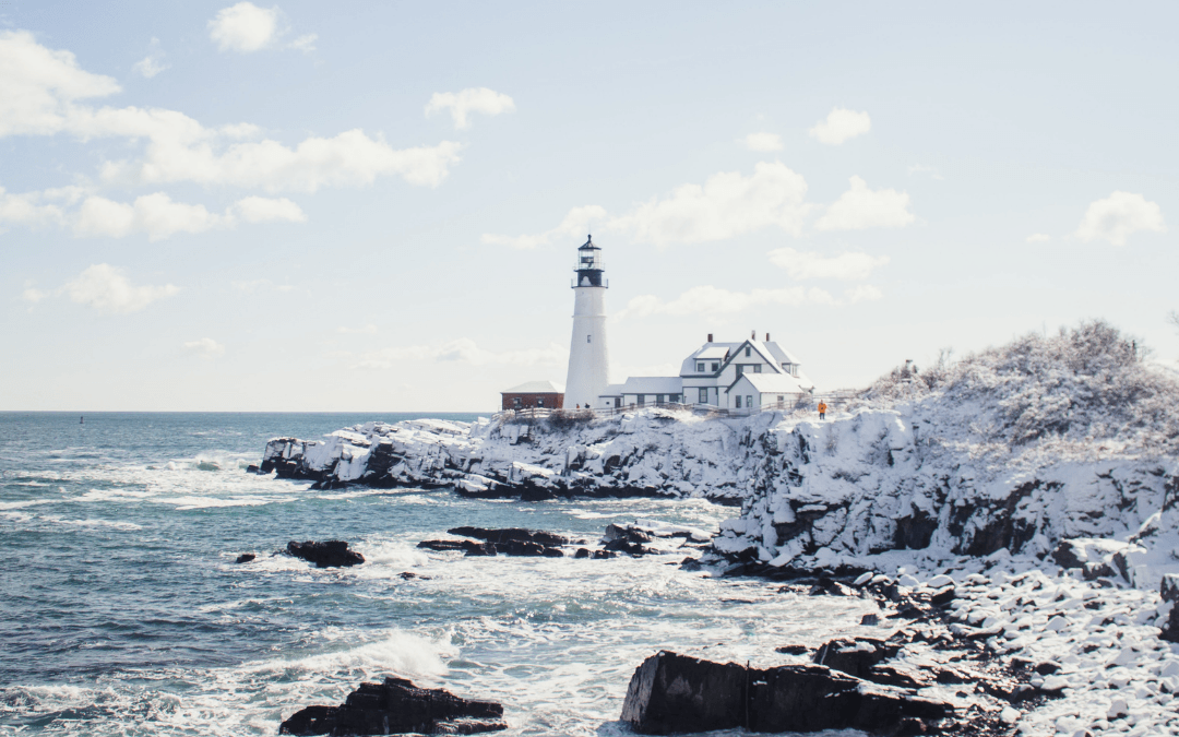 What Maine Tourist Hotspots Look Like in Winter